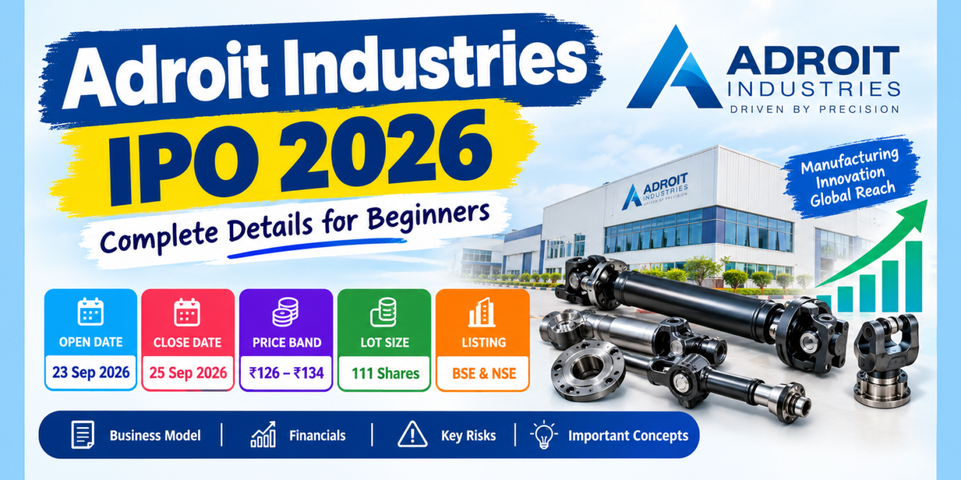 Adroit Industries IPO