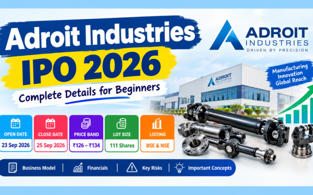 Adroit Industries IPO